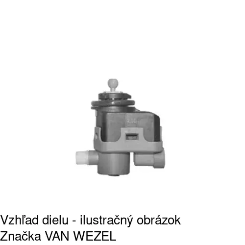 Motorček reflektora 600710-9 /POLCAR/ - obr. 2