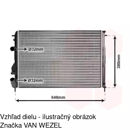Chladiče vody 601108A1 /POLCAR/ - obr. 5