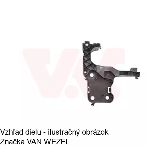 Držiak predného pásu 6012046QT /POLCAR/ - obr. 2