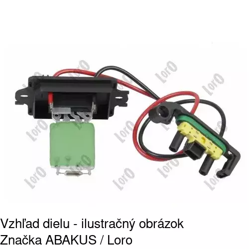 Ovládače klimatizácie 6012KST-1 /POLCAR/ - obr. 5