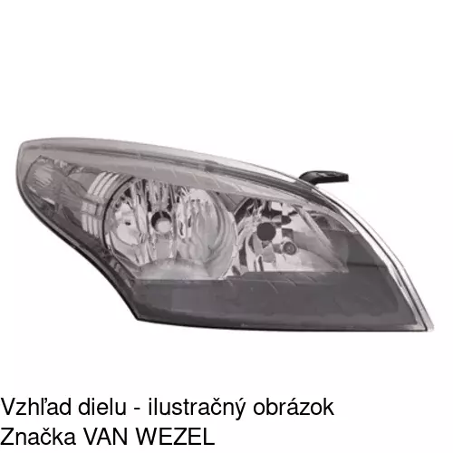 Hlavný reflektor 6014105E /POLCAR/ - obr. 4