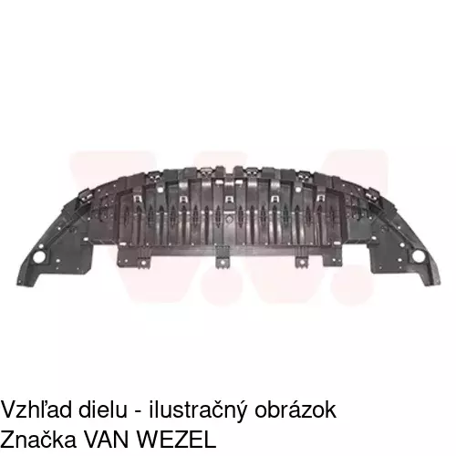 Dolný kryt nárazníka POLCAR 60143460