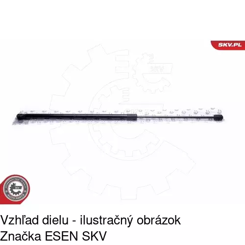 Plynová pružina 6014AB1 /POLCAR/ - obr. 3