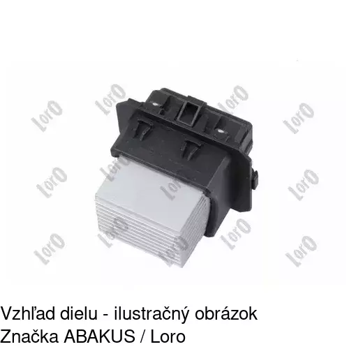 Ovládače klimatizácie 6014KST-1 /POLCAR/ - obr. 4