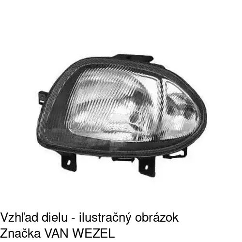 Hlavný reflektor 601510-H /POLCAR/ - obr. 4
