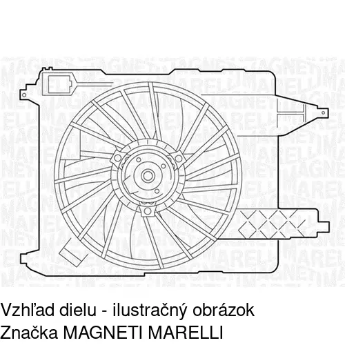 Ventilátory chladičov 601523W2 /POLCAR/ - obr. 2