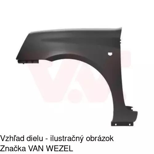 Predný blatník 601601-J /POLCAR/ - obr. 2