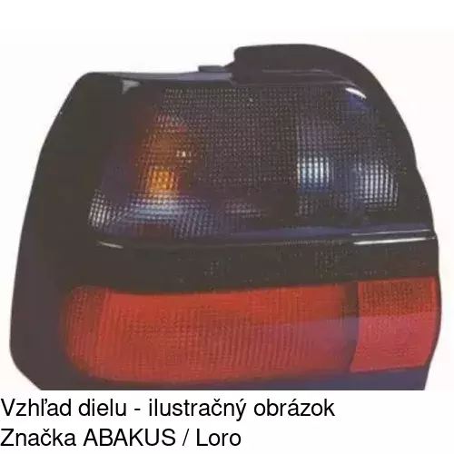 Zadné svetlo 6019870E /POLCAR/ - obr. 2