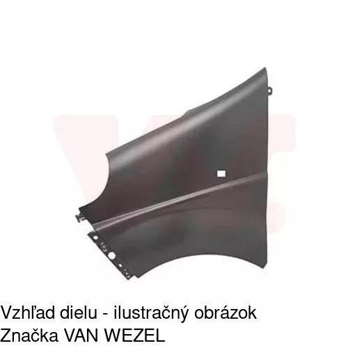 Predný blatník 602601-J /POLCAR/ - obr. 1