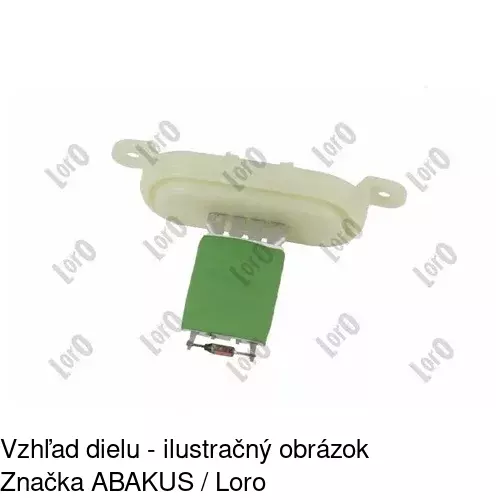 Ovládače klimatizácie 6037KST-2 /POLCAR/ - obr. 3