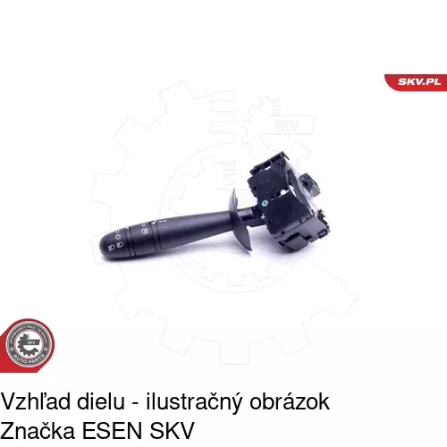 Združený prepínač 6037PZS2 /POLCAR/ - obr. 4