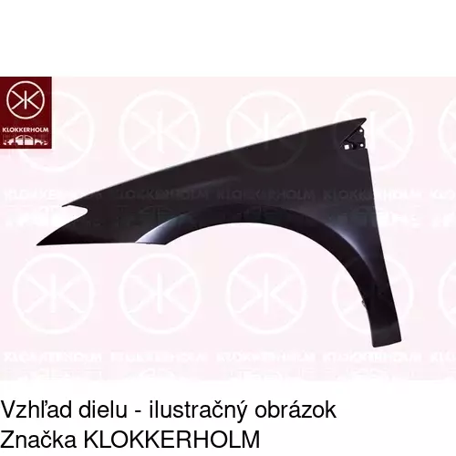 Predný blatník POLCAR 603901