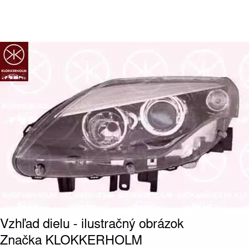 Hlavný reflektor 6039093E /POLCAR/ - obr. 1