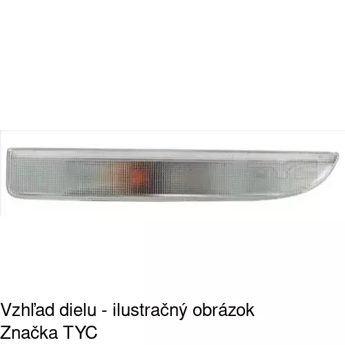 Predná smerovka POLCAR 6041201C