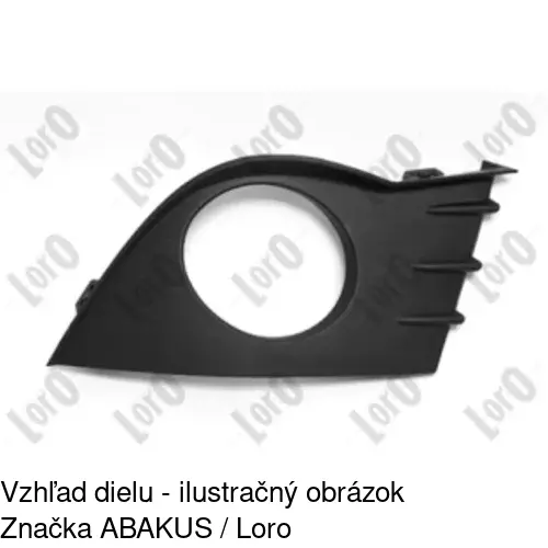 Kryt v nárazníku 605527-1 /POLCAR/ - obr. 3