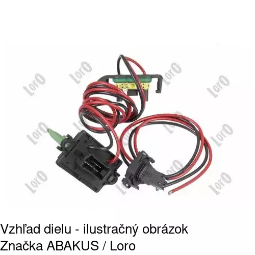 Ovládače klimatizácie 6055KST-1 /POLCAR/ - obr. 4