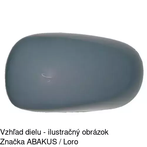 Rám vonkajšieho zrkadla 605655PM /POLCAR/ - obr. 2