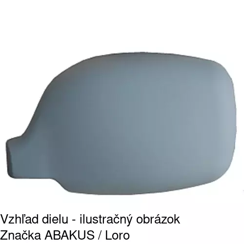 Rám vonkajšieho zrkadla 606154PM /POLCAR/ - obr. 2