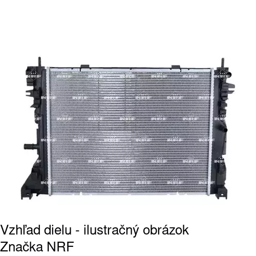 Chladiče vody POLCAR 60H1081X