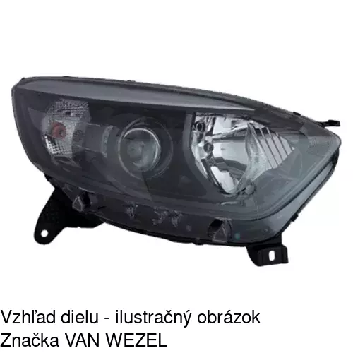 Hlavný reflektor 60L110-U /POLCAR/ - obr. 5