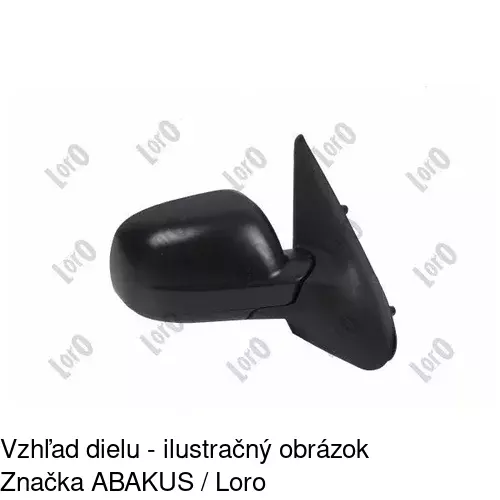 Vonkajšie zrkadlo 6714522M /POLCAR/ - obr. 2