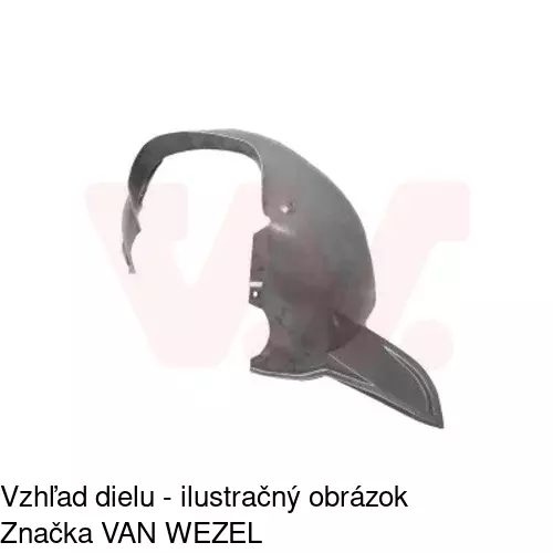 Podblatník (plast) 6730FL-1 /POLCAR/ - obr. 1