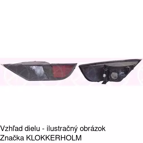 Hmlové svetlo - zadné 6755875S /POLCAR/ - obr. 1