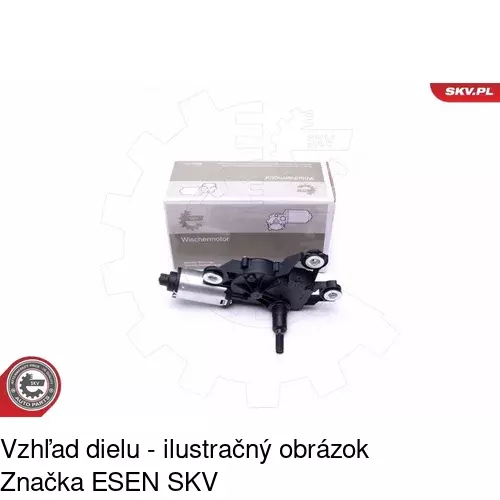 Motorček stieračov 6755SWT1 /POLCAR/ - obr. 3