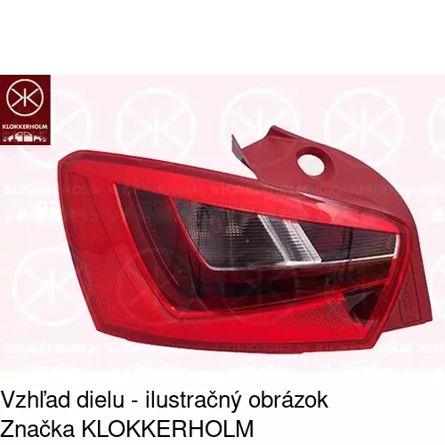 Zadné svetlo POLCAR 67B1871U