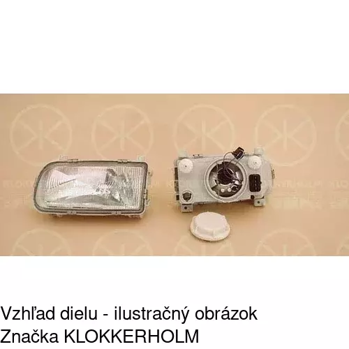 Hlavný reflektor 6910090E /POLCAR/ - obr. 4