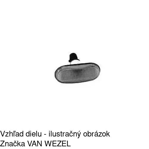Bočná smerovka 6910195E /POLCAR/ - obr. 2