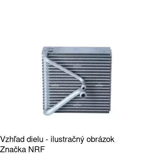 Výparník klimatizácie 6913P8-1 /POLCAR/ - obr. 1