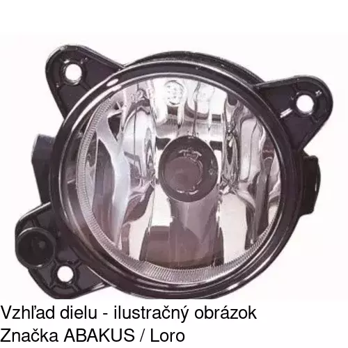 Hmlové svetlo - predné 6914303E /POLCAR/ - obr. 4