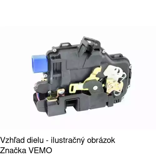 Vnútorná zámka dverí 6915ZC-2 /POLCAR/ - obr. 1