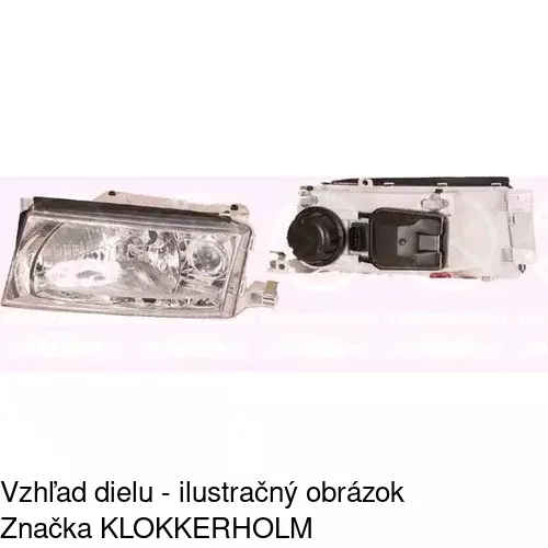 Hlavný reflektor 692110-E /POLCAR/ - obr. 4