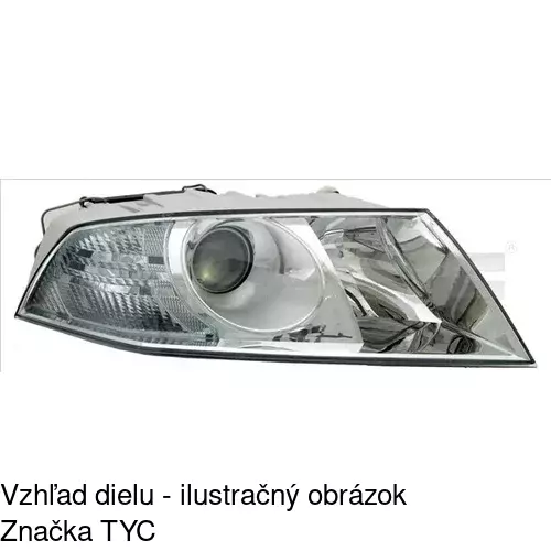 Hlavný reflektor POLCAR 6922101E
