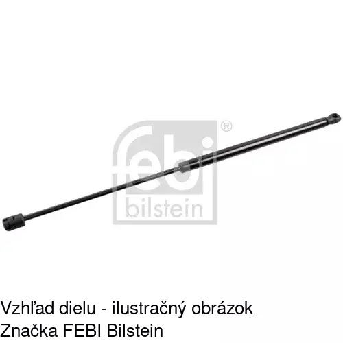 Plynová pružina 6922AB /POLCAR/ - obr. 1