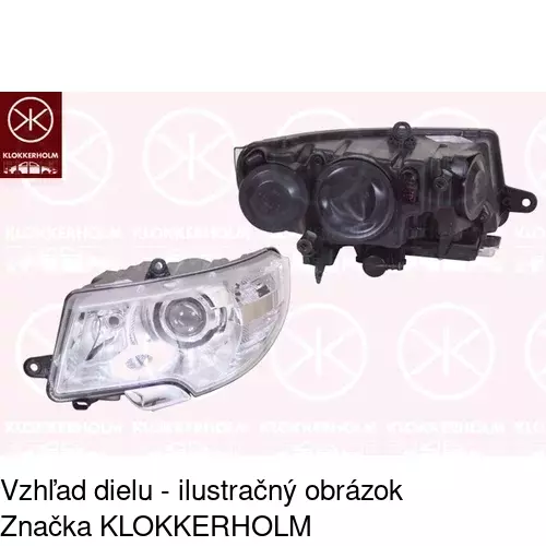 Hlavný reflektor POLCAR 6926101H