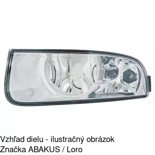Hmlové svetlo - predné 6926292E /POLCAR/ - obr. 3