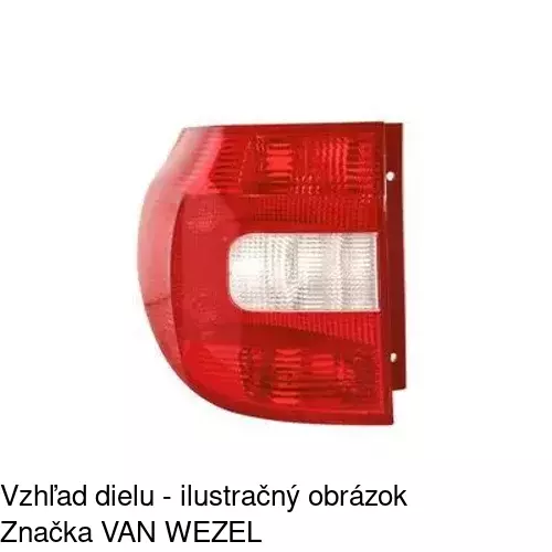 Zadné svetlo POLCAR 693587-E