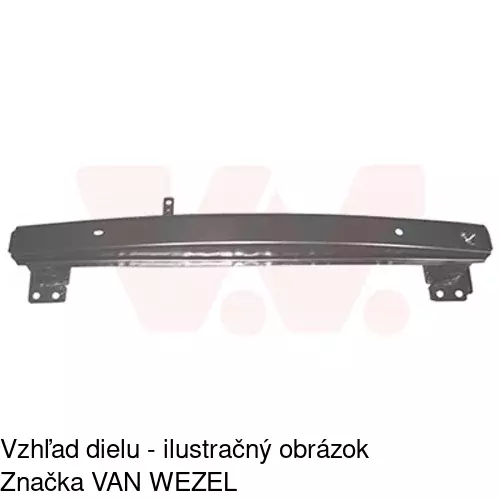 Výstuha nárazníka 69B107-4 /POLCAR/ - obr. 1