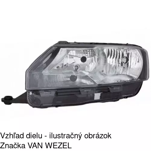 Hlavný reflektor 69B109-V /POLCAR/ - obr. 5
