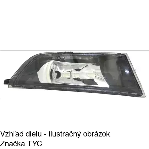 Hmlové svetlo - predné POLCAR 69B230-V