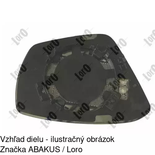Vonkajšie zrkadlo 69C1527M /POLCAR/ - obr. 5