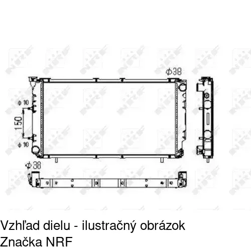 Chladiče vody POLCAR 7205082K