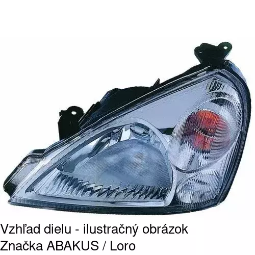 Hlavný reflektor POLCAR 7414091E