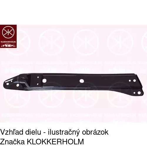 Držiak predného pásu POLCAR 741504-5