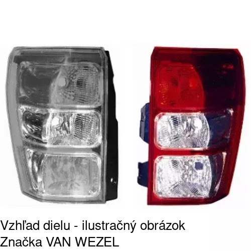 Zadné svetlo 742688-E /POLCAR/ - obr. 3