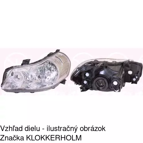 Hlavný reflektor 7435092E /POLCAR/ - obr. 2