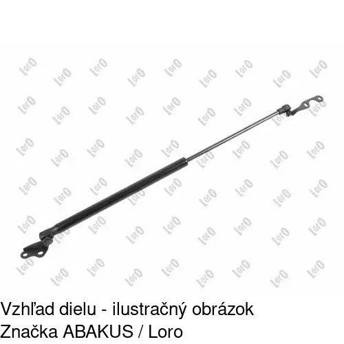 Plynová pružina 8103AB2D /POLCAR/ - obr. 1